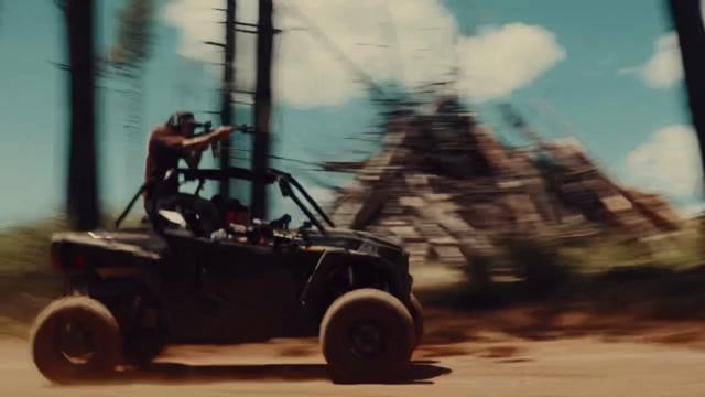 Side-by-side on the fire road
